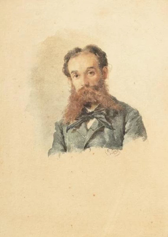 Ritratto di Luigi Riboli - Museo Civico di Crema e del Cremasco